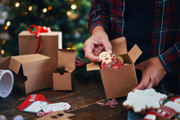 istock Decorated Christmas Cookies for Christmas Present 2166641347