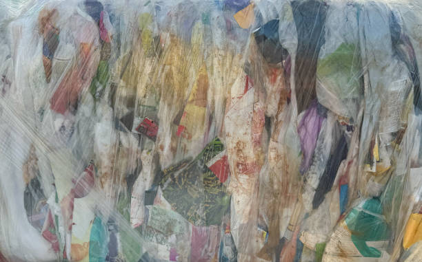istock Plastic bottles,compressed into bales and ready for recycling 2166644455