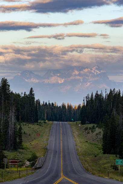 istock Road to Grand Teton 2166644632