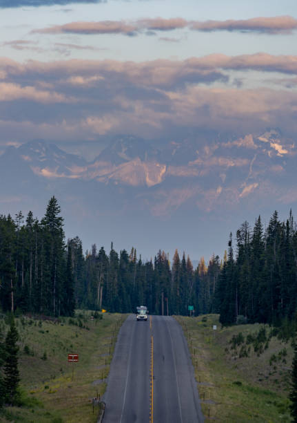 istock Road to Grand Teton 2166644646