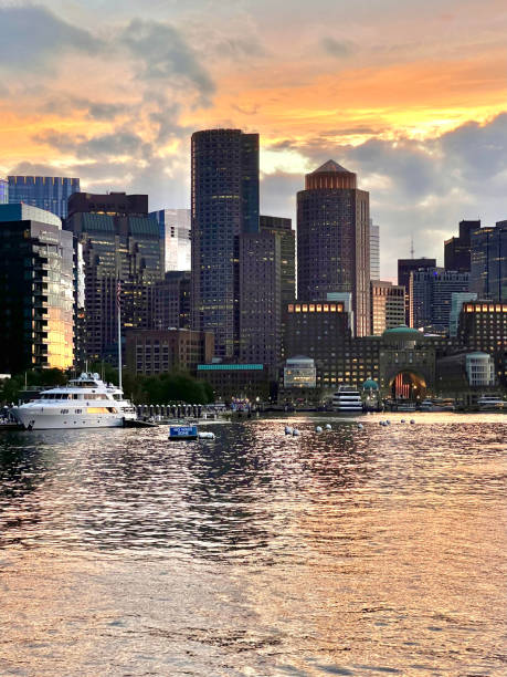 istock City Skyline at Sunset 2166646415