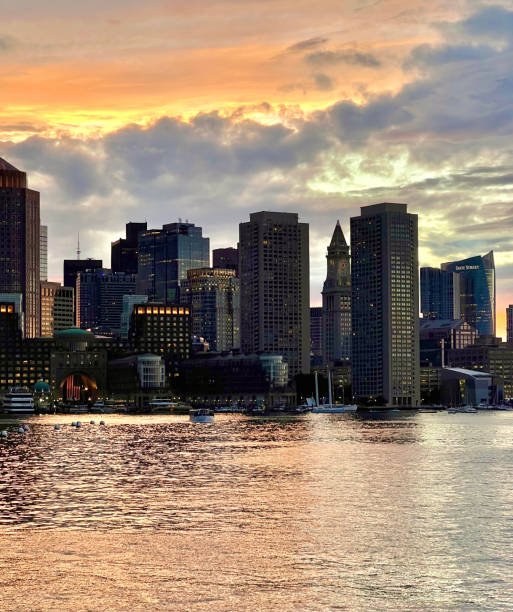 istock City Skyline at Sunset 2166646416