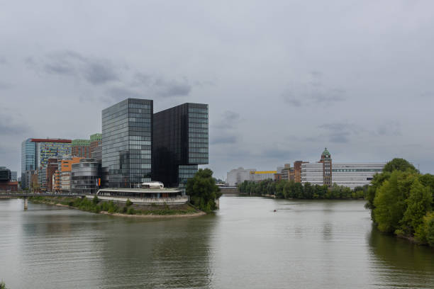 istock Germany Dusseldorf Rhine mediahafen 2166647700
