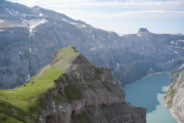 Limmernsee hike in Tierfehd, Swiss Alps