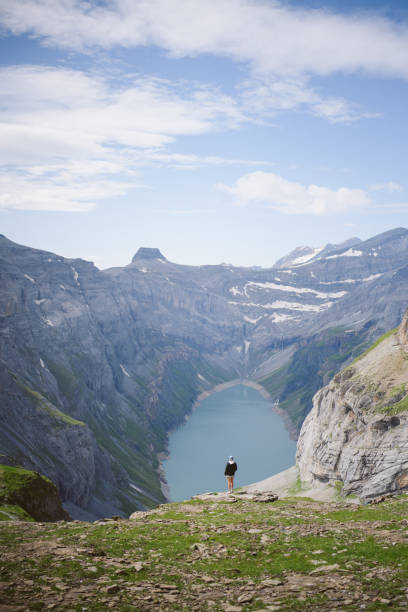 istock Scenic view of mountains in summer 2166650463