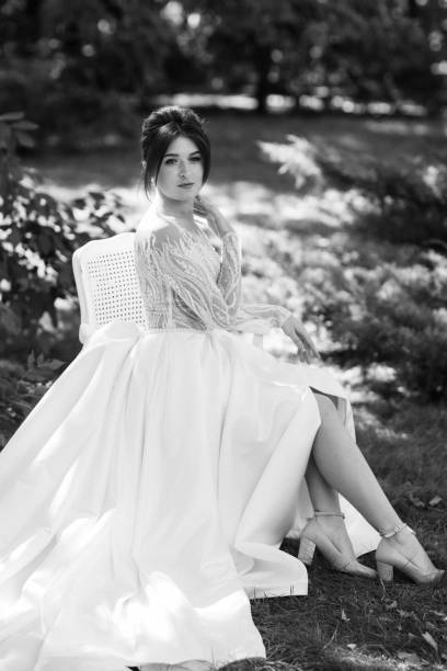 istock young girl bride in spring garden 2166658255
