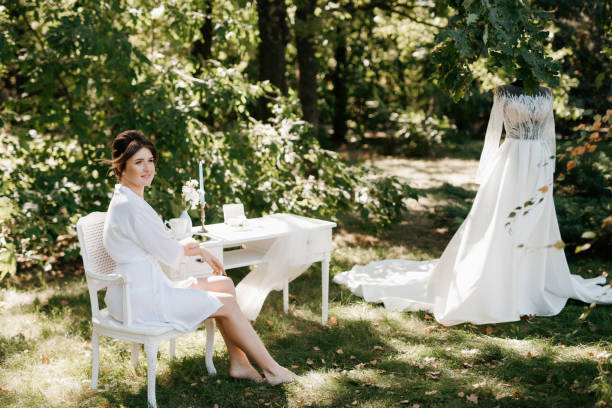 istock young girl bride in spring garden 2166658360