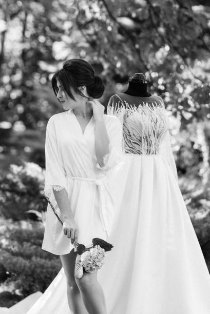 istock young girl bride in spring garden 2166660335