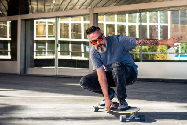 istock Skater riding a skateboard 2166663454