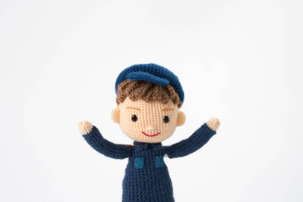 istock Handmade knitted toy.  disaster prevention,lifesaving 2166674665