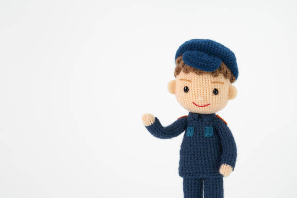 istock Handmade knitted toy.  disaster prevention,lifesaving 2166674671