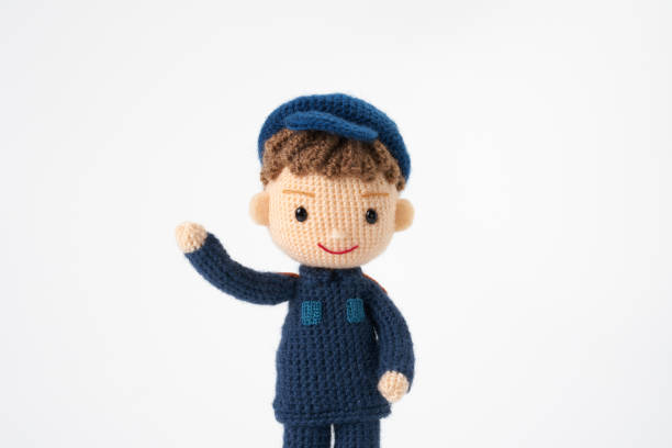 Handmade knitted toy.  disaster prevention,lifesaving