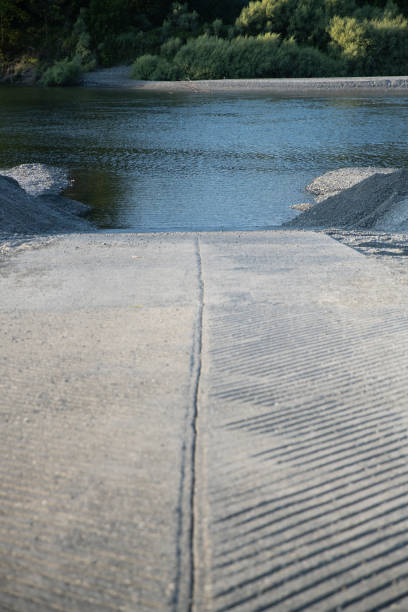 istock Looking Down into Boat Ramp Near River Campground 2166674761