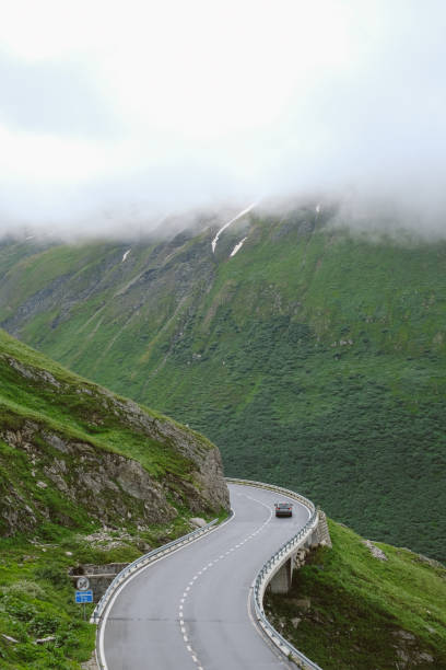 istock Scenic view of mountain road in summer 2166674821