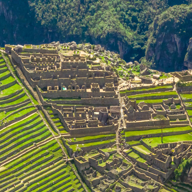 istock Machu Picchu, Peru. Aerial view. Square image 2166675046