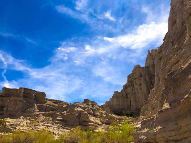 Abiquiu, NM: Rock Formations at White Place/Plaza Blanca