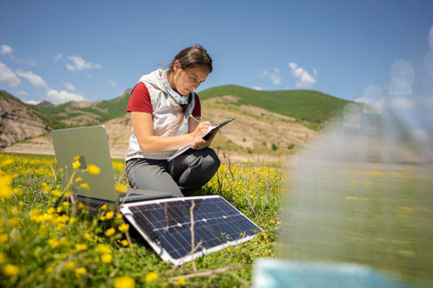 istock AI & Solar Energy in Ecology Fieldwork. Sustainability. 2166675503