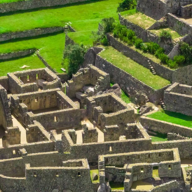 istock Machu Picchu, Peru. Aerial view. Square image. 2166678213