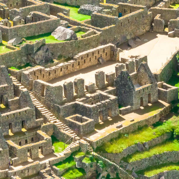 istock Machu Picchu, Peru. Aerial view. Square image. 2166678231