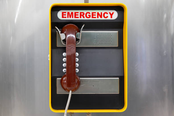 istock Emergency telephone in the subway station 2166683555