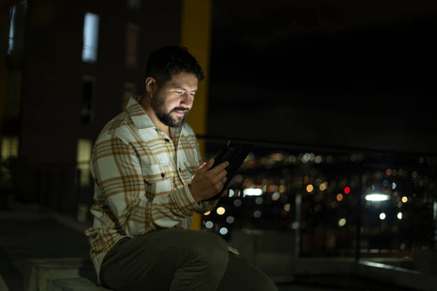 istock Man looking at online shopping platforms from his digital tablet 2166684725