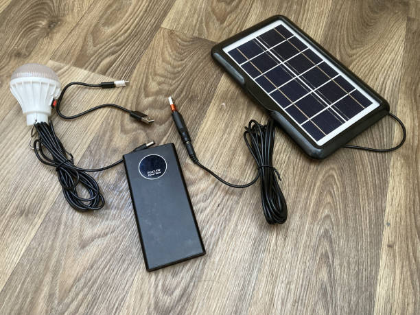 istock Solar battery and other accessories for mobile electrics 2166685134
