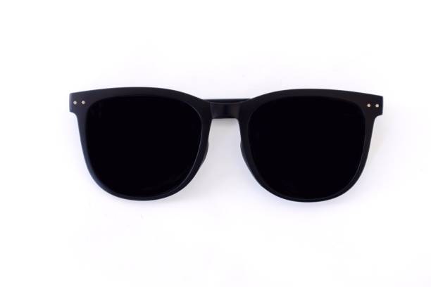 istock Black sunglasses isolated on a white background 2166686482