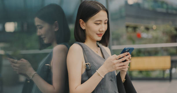 istock Businesswoman Using Smartphone. 2166686614