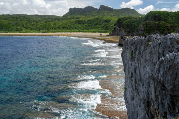istock Coastal landscape at Cape Hedo in Okinawa, Japan 2166688954