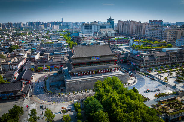 istock Drum Tower in Xi'an, China 2166689094