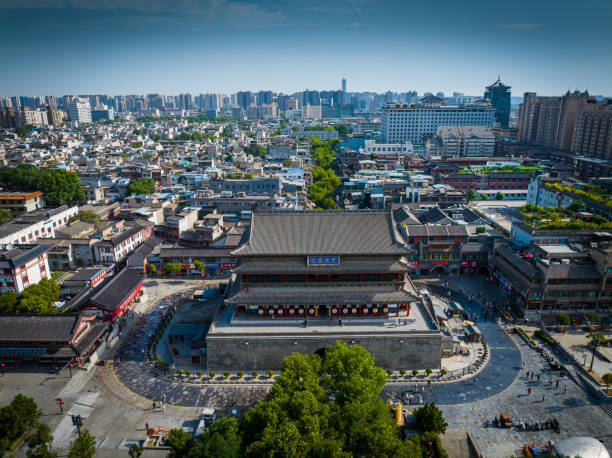 istock Drum Tower in Xi'an, China 2166689642
