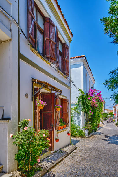 istock Colorful streets in Bozcaada 2166692842