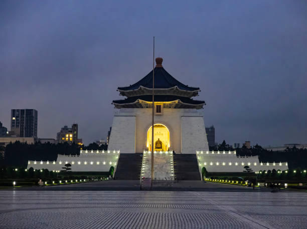 Memorial is located at the east end of the Chiang Kai-shek Memorial Park