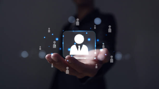 istock Personnel recruitment or human resource management (HR) for human development, recruiting, leadership Business and technology concepts Human resource recruitment 2166693478