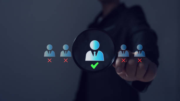 istock Personnel recruitment or human resource management (HR) for human development, recruiting, leadership Business and technology concepts Human resource recruitment 2166694274