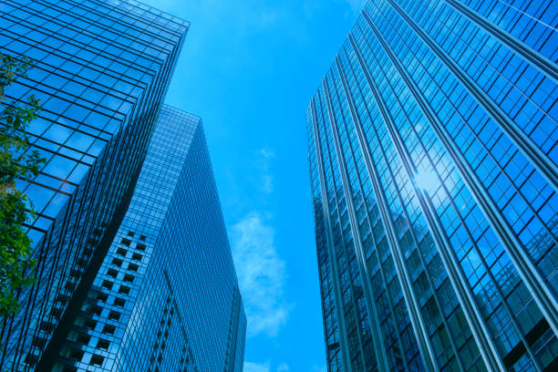 istock high rise buildings in office area 2166695131