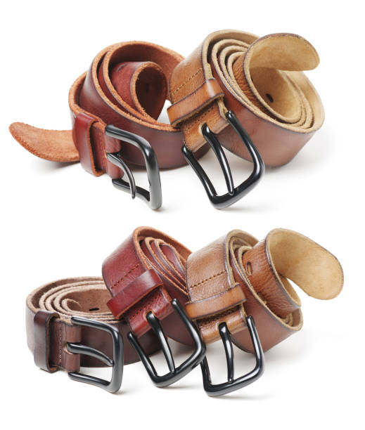 istock belts on a background. belts. belts 2166695661