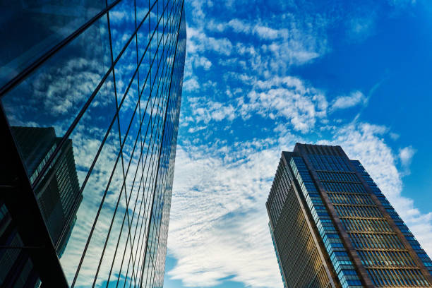 istock Skyscraper in the Tokyo city 2166696696
