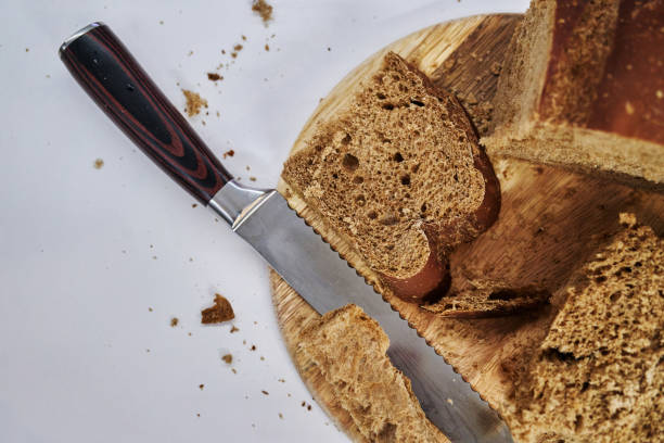 slices of Russian rye bread