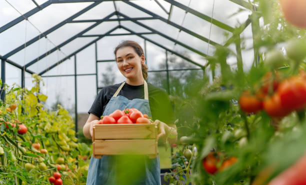 istock woman is gardening 2166698631