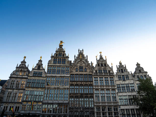 istock Antwerp, Big market square 2166698739