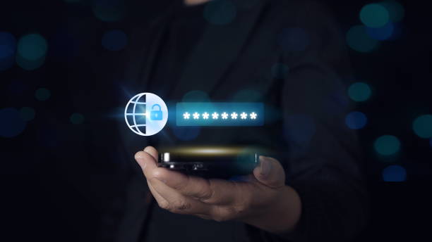 istock Cybersecurity and privacy concepts to protect data.Person use smartphone to login and password for secured internet access and data protection and. cybersecurity 2166698903