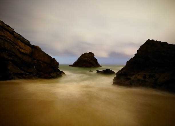 istock Centered, Adraga beach, Sintra, Portugal 2166699589