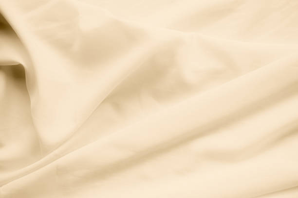 istock Cloth beige fabric texture woven background crumpled soft Pattern textile fabric silk natural fiber linen decor tablecloth material product eco drapery,wedding fashion. 2166701293