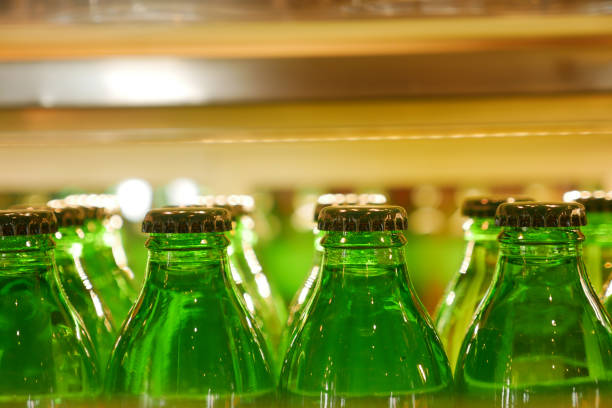 Recycling at home glass bottles