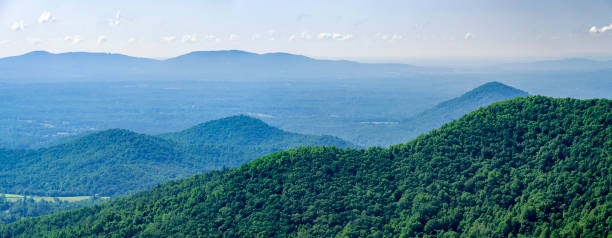 istock Along Blue Ridge Parkway: Brown Mountain Overlook, Virginia 2166709747