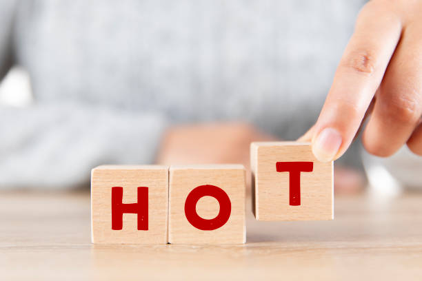 istock Hot Word with Wooden Cubes 2166720025