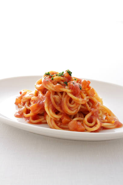 istock Italian restaurant pasta with tomato sauce 2166720131