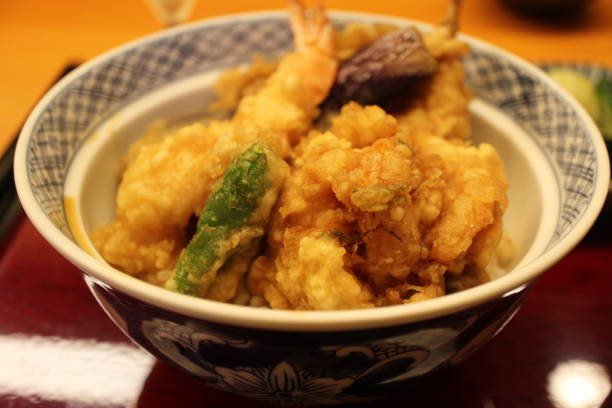 istock Japanese cuisine: tendon (tempura bowl) in Tokyo, Japan 2166720267