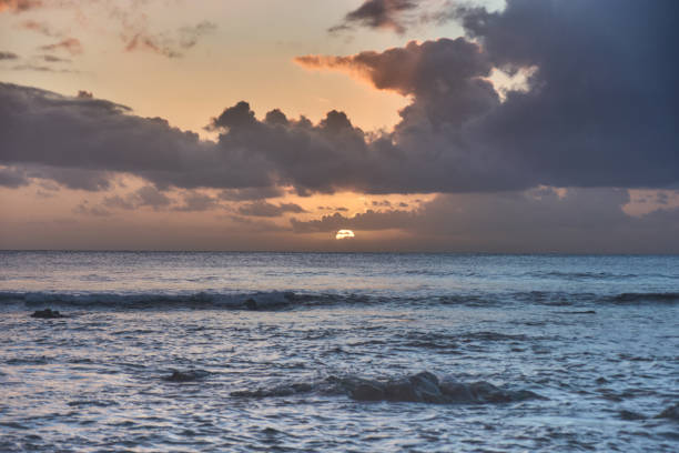 istock Beautiful sunset over the ocean 2166720393